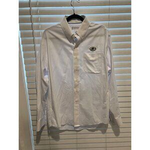 Cutter & Buck Green Bay Packers Long Sleeve Button Up -‎ Size L